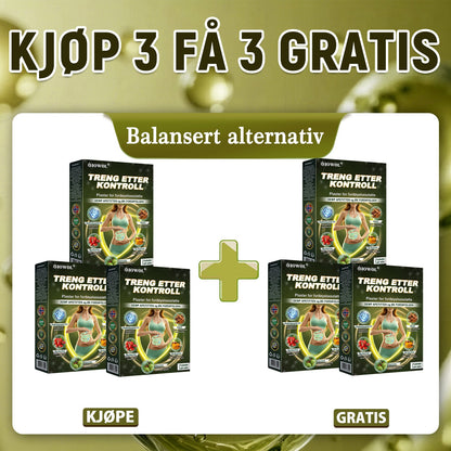 IOWOL ® APPETITTKONTROLLPLASTER! INGEN PILLER & INGEN SULT & INGEN KAMP & 100% RESULTATER.
